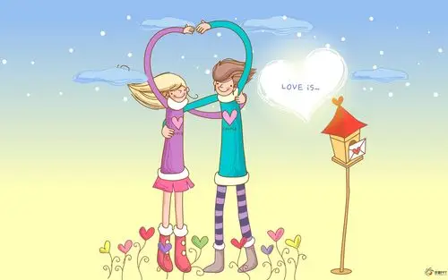 【寒冰冰】再发20张高清爱情主题壁纸1920x1200