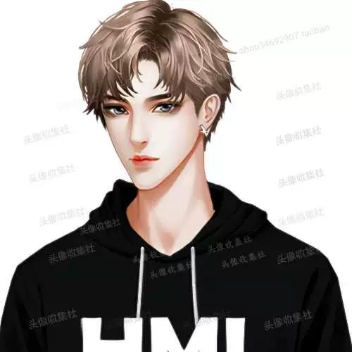 头像 抖音快手 男 高清图片 卡通动漫手绘  自动发货  头像收集社
