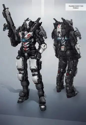 未来机器人概念图难道它们都是为了战争而研发出来的大杀器吗