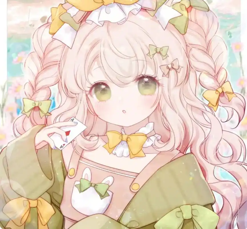 闺蜜头像#可爱头像女卡通呆萌 #做个很哇塞的女孩 #女生头像 - 抖音