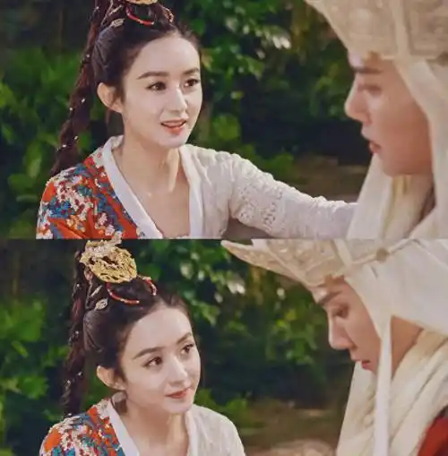 赵丽颖三伏天穿羽绒服,毛衣长裙盖住小腿,手捧热饮像坐月子_网友_风格