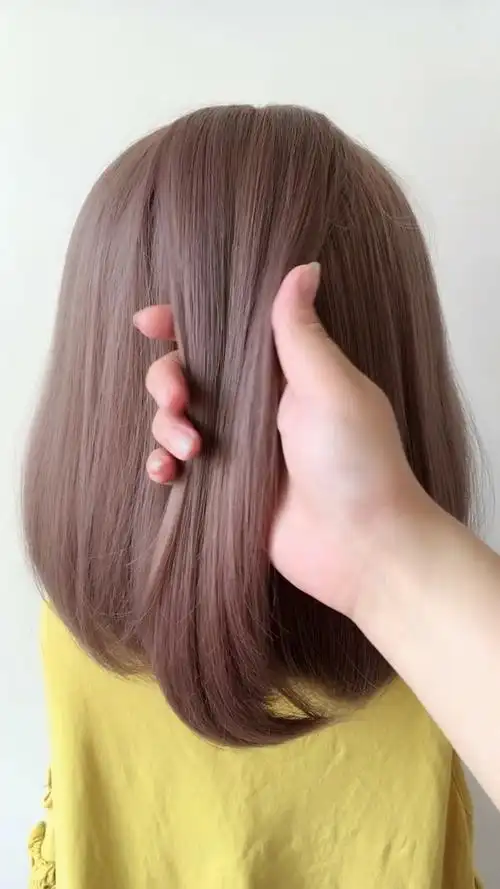 讨厌自己的碎发多这样扎