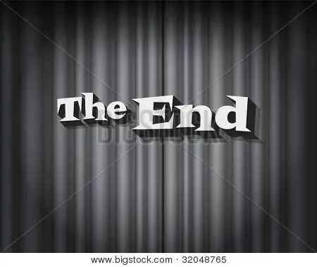 电影结束屏幕-jpg 版本