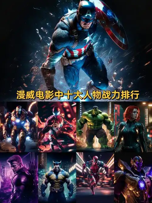 漫威电影中人物战力排行榜个人见解而已