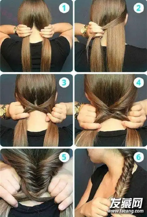 明星教你梳小辫儿了 侧颜背影皆是杀器! 长发怎么编辫子