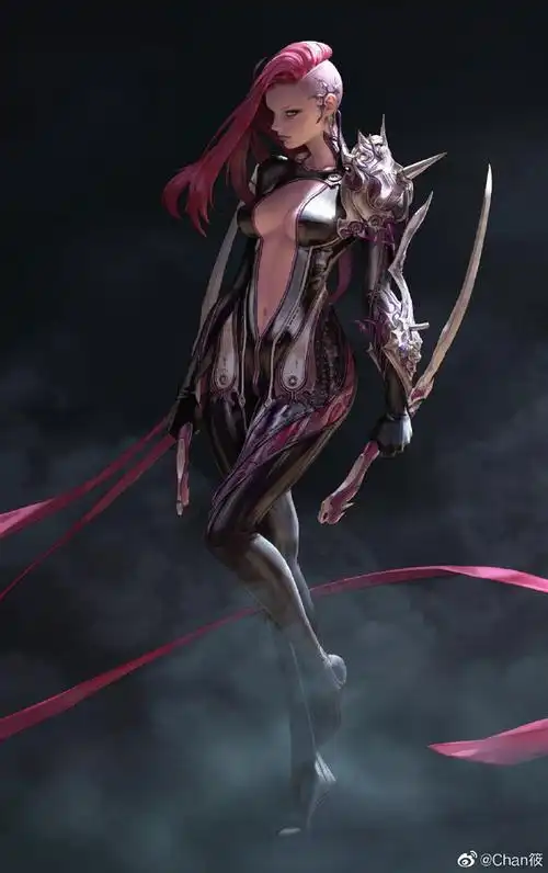 剑灵# 手游剑灵2概念原画,这个离. 来自chan筱 - 微博