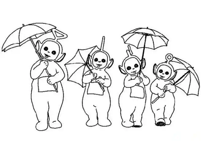 动画片上的卡通人物简笔画