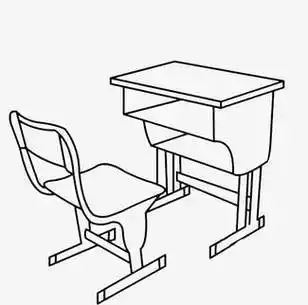 学校桌椅简笔画课桌简笔画课桌的简笔画法课桌简笔画小书桌简笔画简单