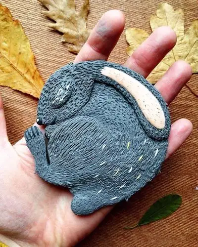 黏土动物手作,感觉超萌哒!