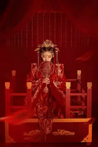 中式古风仪式感婚纱照醉婚宴闹洞房