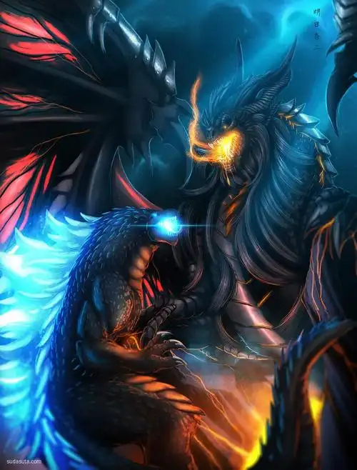 主题插画 暴走哥斯拉漫画欣赏