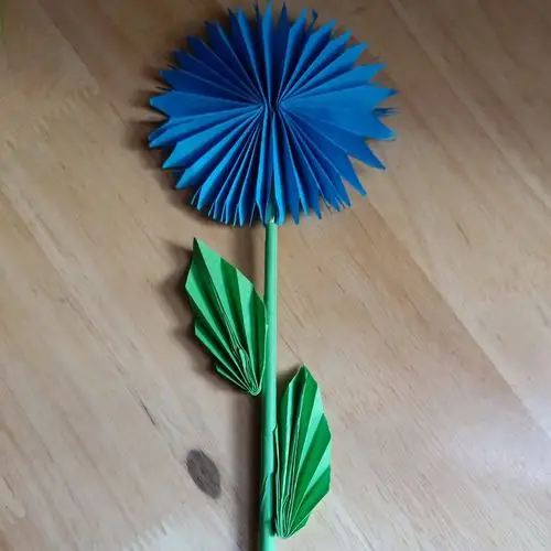 手工折纸--太阳花