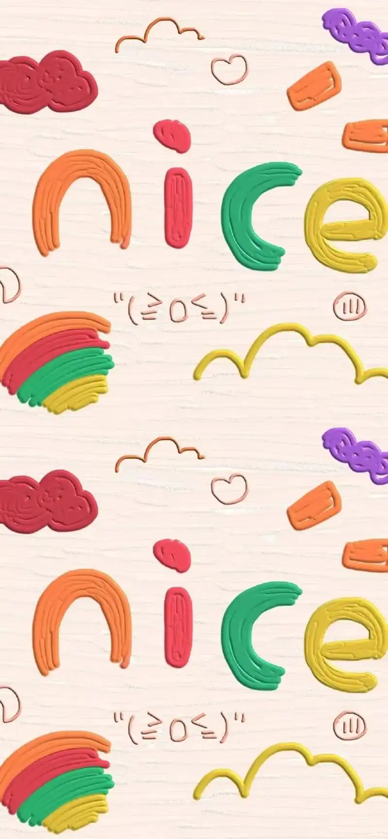 全面屏壁纸高清小清新聊天背景图