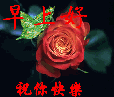 早上好动态表情 早安问候语图片