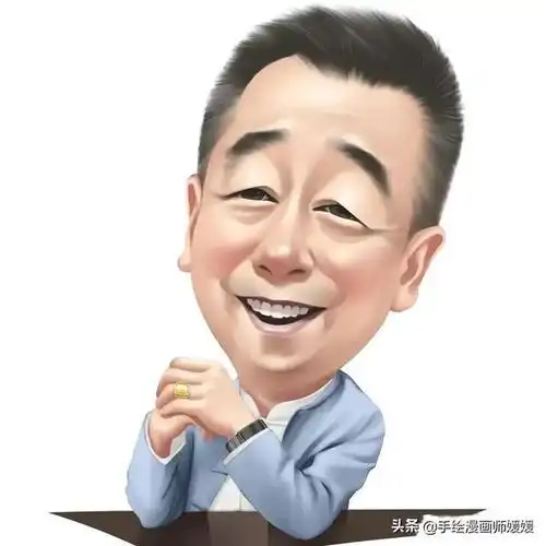 换个新头像吧,幽默的中年大叔手绘动漫头像,夸张幽默,立体感强_网易