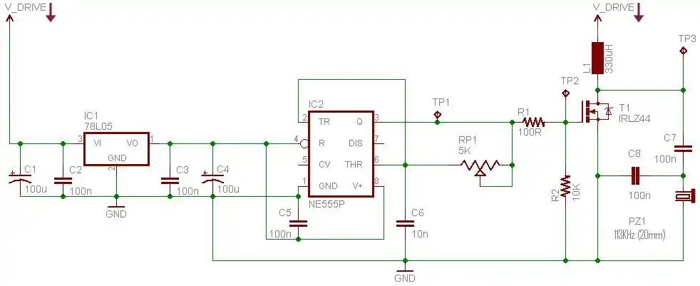超声波雾化器驱动电路