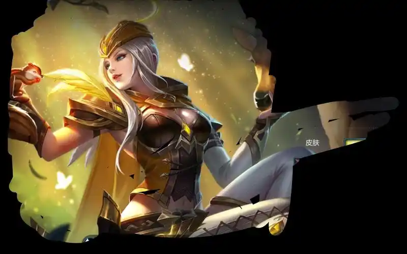 虞姬新皮肤金灿灿-凯特尔女王_哔哩哔哩_bilibili