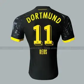 多特蒙德球衣23-24客场19布兰特 11罗伊斯22贝林厄姆球员版足球服