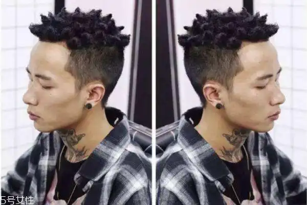 黑人烫适合什么脸型黑人烫发型图片