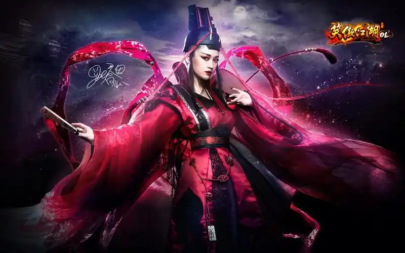 笑傲江湖ol游戏贴图_爱到疯狂的东方不败_游戏壁纸_精品库