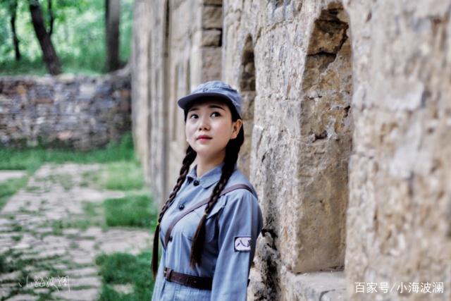 伏羲山大峡谷"八路军女战士"的温柔时光