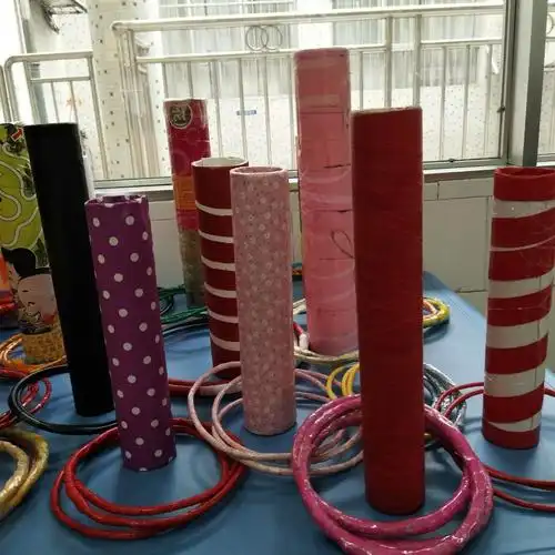 自制玩具:套圈游戏