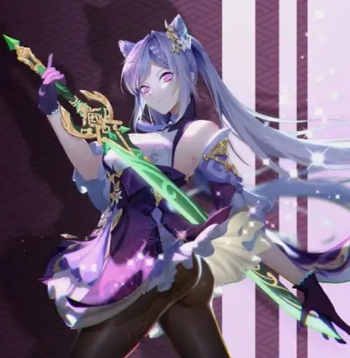 原神刻晴去裙子衣物图片