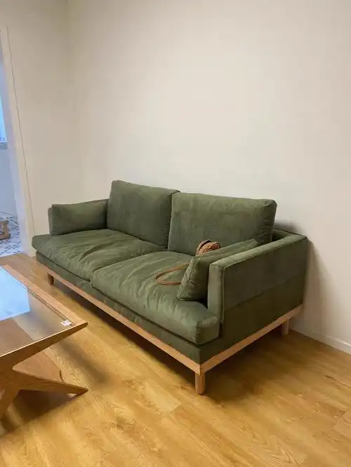 日式灯芯绒沙发