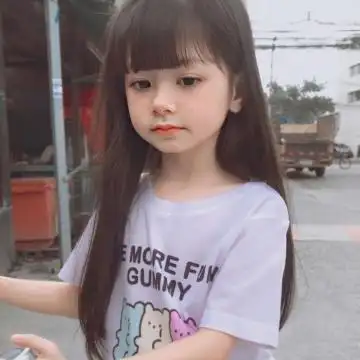 漂亮可爱的泰国小女孩微信头像,小孩头像图片-回车桌面