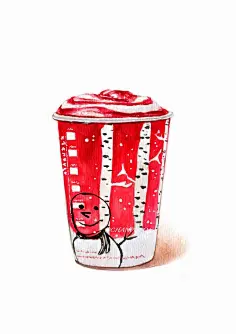 com3d立体奶盖奶茶墙纸手绘咖啡厅背景墙壁画休闲餐吧简约奶茶店壁纸