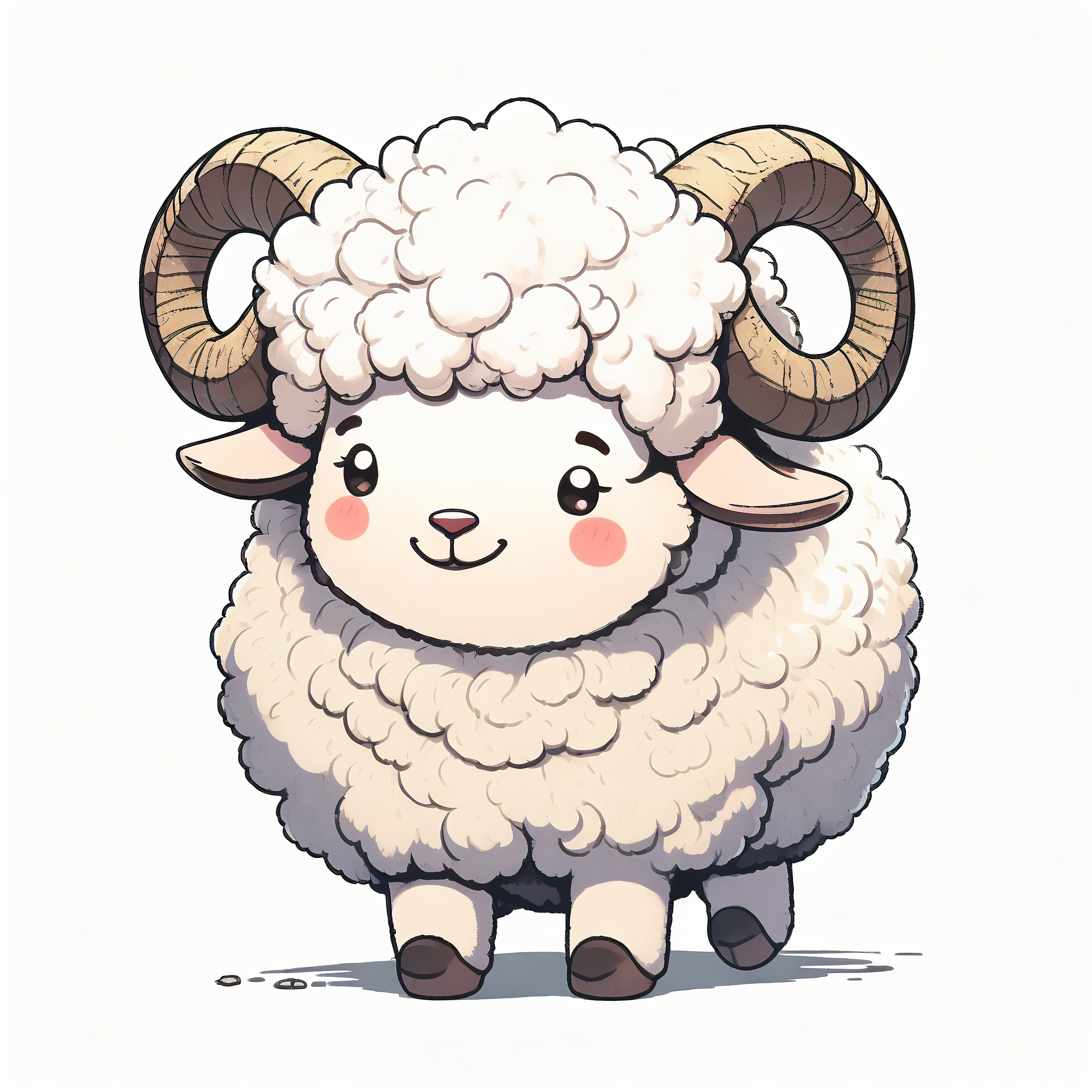 99超萌小羊卡通头像96 亲们,看看这些小羊卡通头像,简直萌到爆炸!