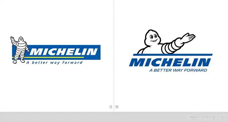 轮胎及橡胶制品制造商 米其林(michelin)启用新logo