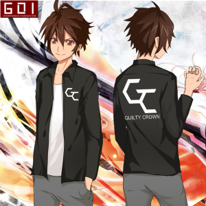 罪恶王冠衬衫长袖楪祈樱满集二次元t恤动漫周边衣服男cos服装上衣