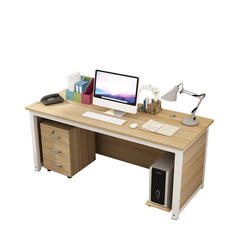 简易电脑桌办公室办公桌新品职员桌办公家具经济型组合员工工作台