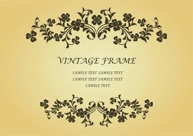 绚丽的经典图案背景图案火腿复古