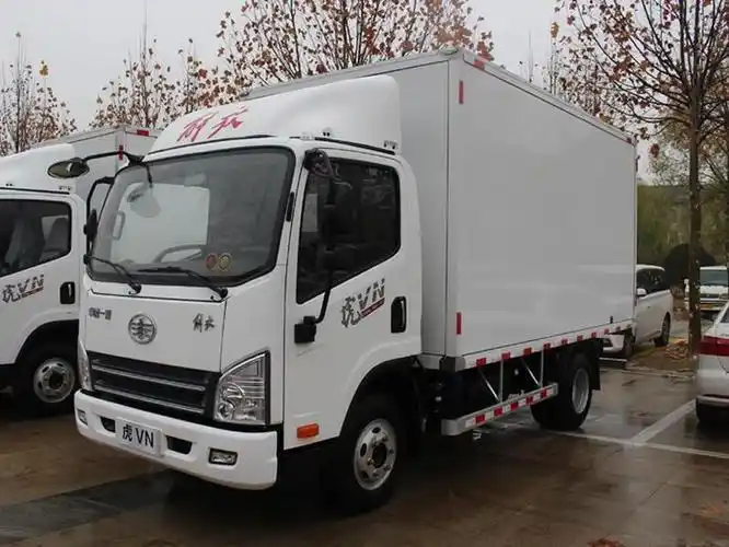 解放虎vn416米厢式轻卡120马力