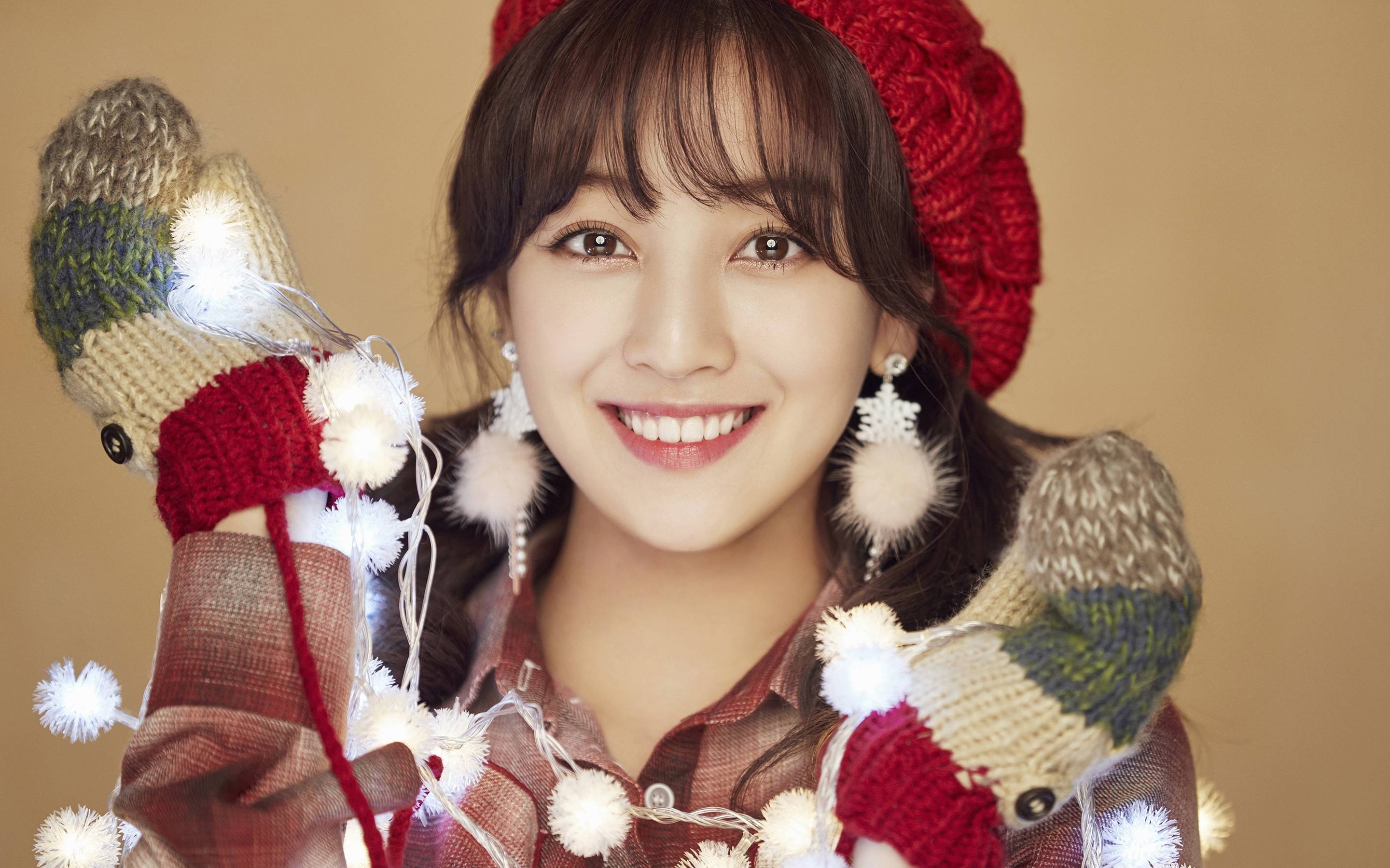 韩国女子歌手twice圣诞甜美写真,高清图片,电脑桌面-壁纸族