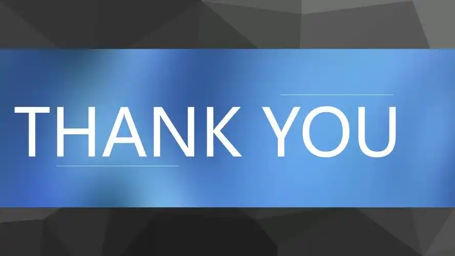 动态炫酷谢谢欣赏ppt结束页模板