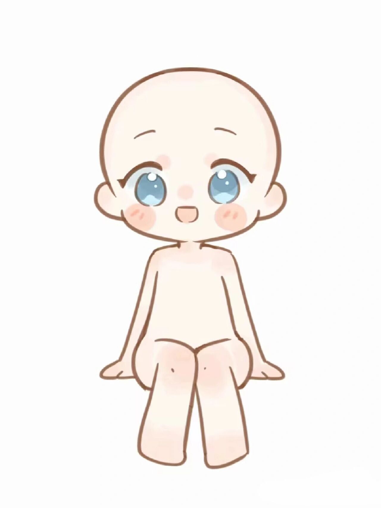 q版人物模板大合集!快来抱走啦! 萌的q版小人有谁不喜欢呢!