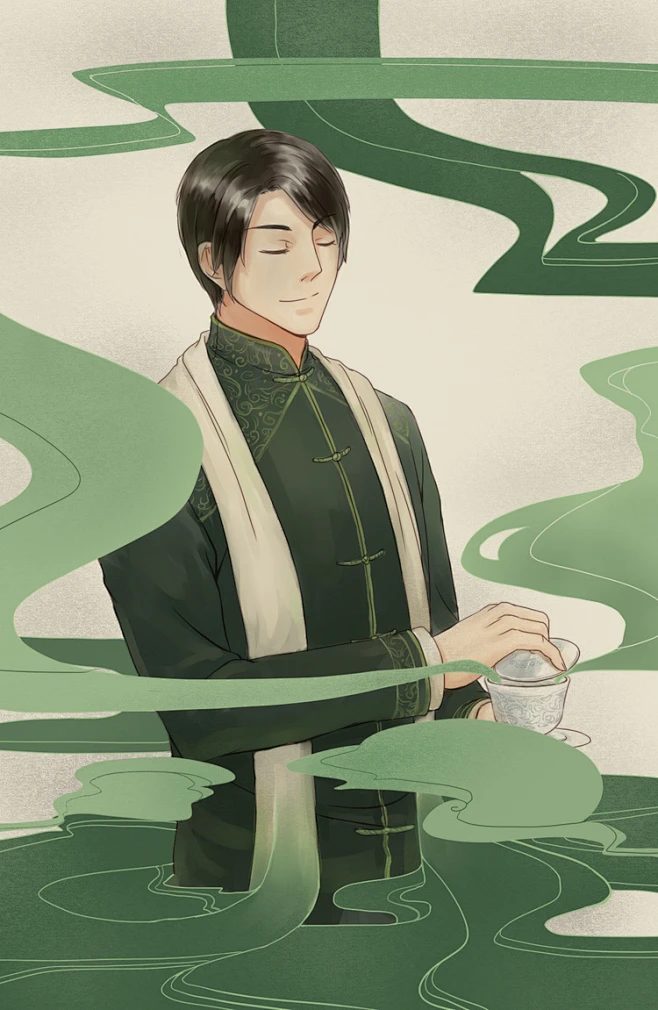 全职民国paro-六三苏苏苏_全职高手_涂鸦王国插画