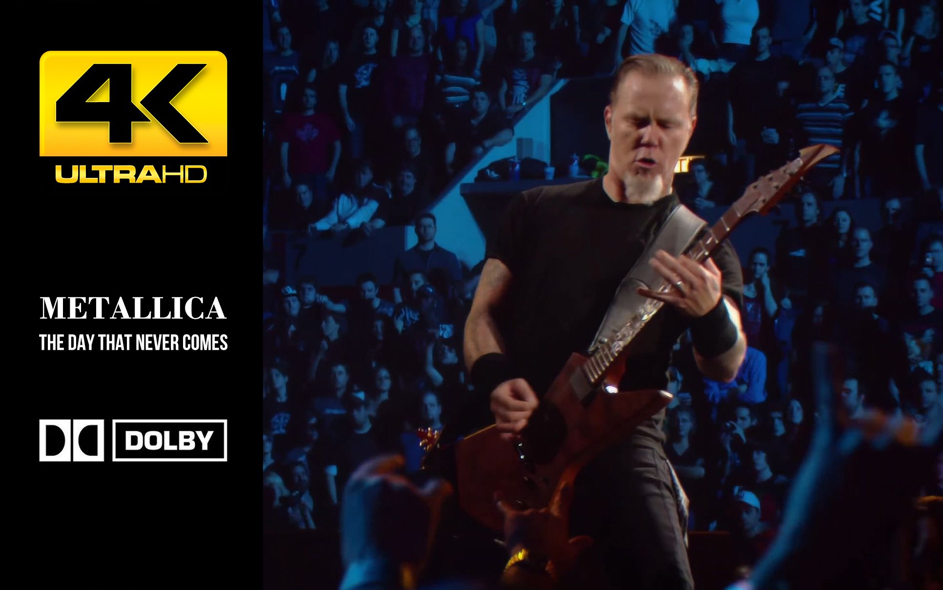 【4k】金属乐队metallica《the day that never comes》|live