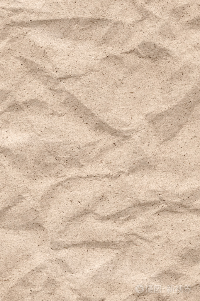 回收站米色牛皮纸纸张粗皱的 grunge 纹理照片-正版商用图片1k1txk-摄