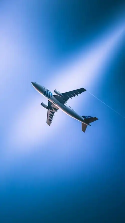 唯美天空飞机写真