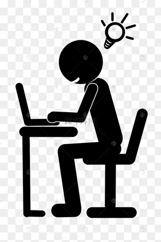 办公人物剪影图片_办公人物剪影设计图片素材大全-千库网