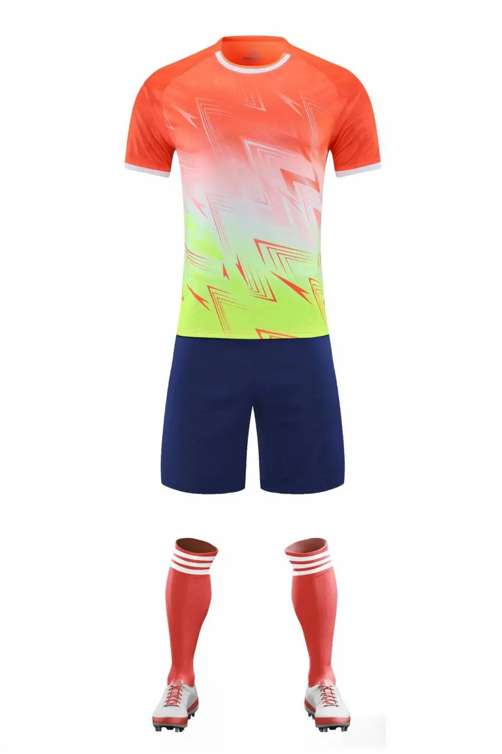 成人足球服订z夏季足球训练服球衣定z学生男款比赛运动套装服装