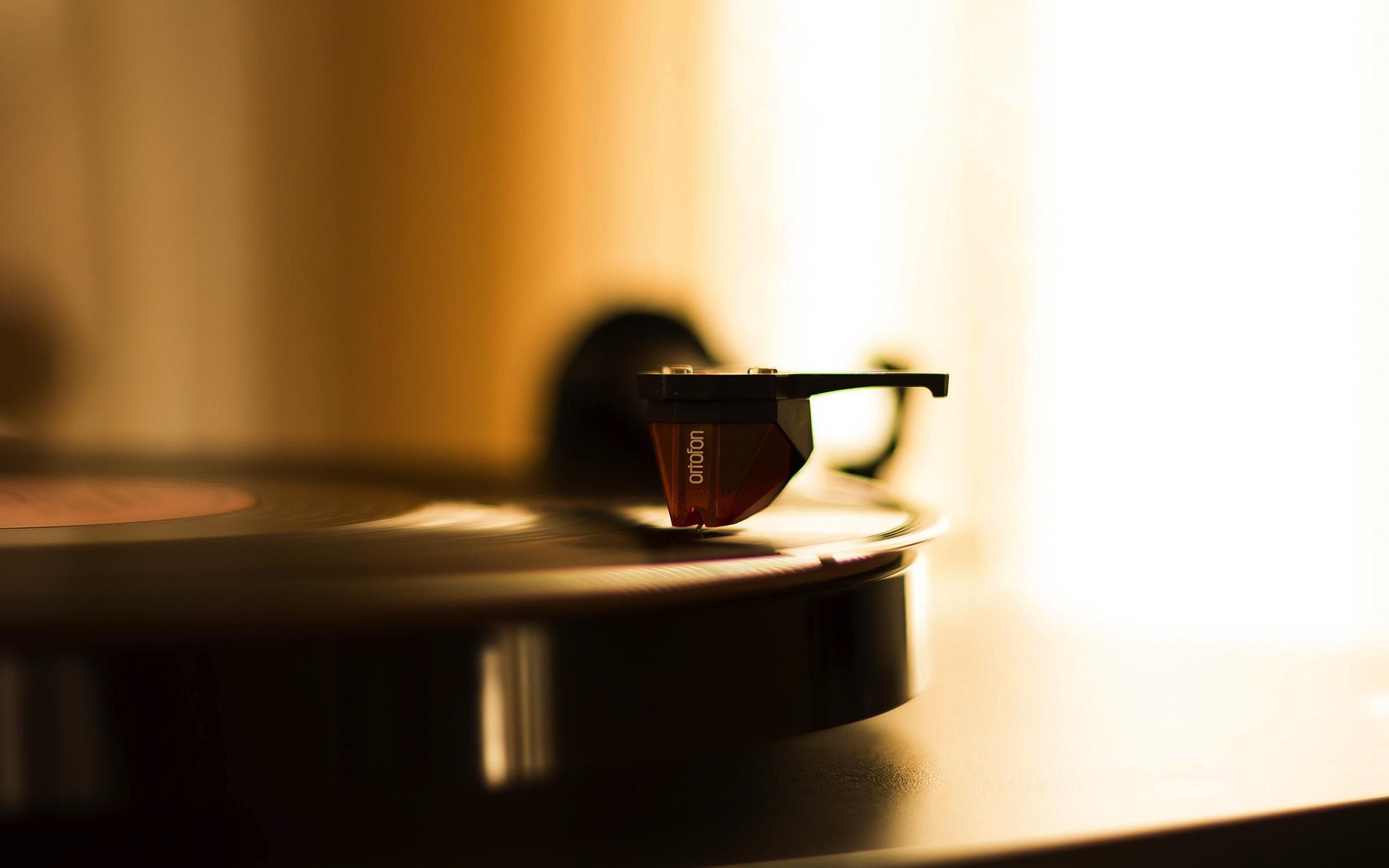 复古怀旧风留声唱片桌面壁纸