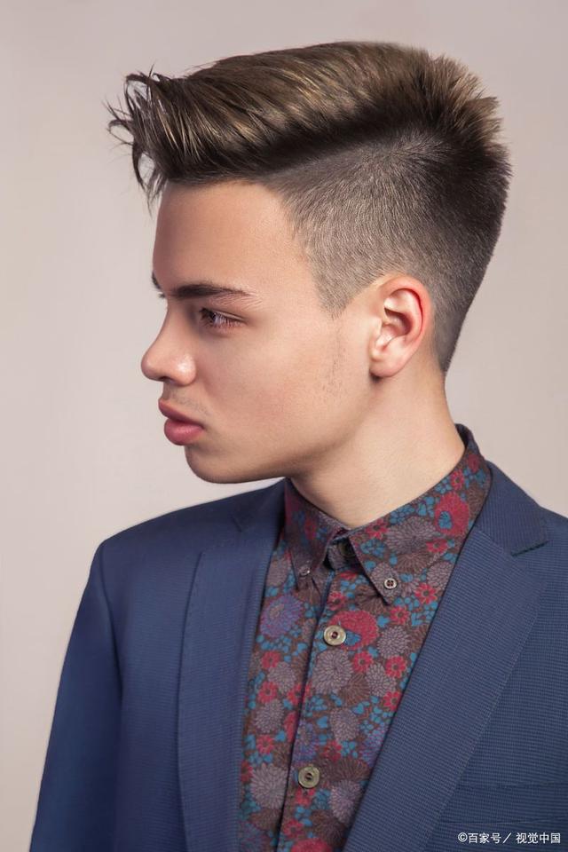 一款好的男士飞机头绝对让你气质满分