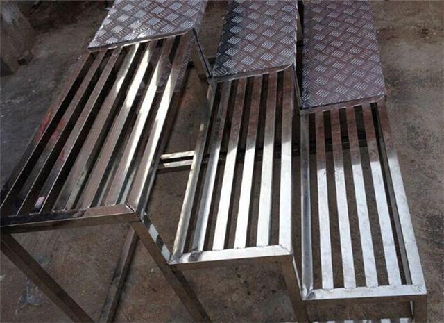 不锈钢登高梯304不锈钢踏步梯201不锈钢取货梯