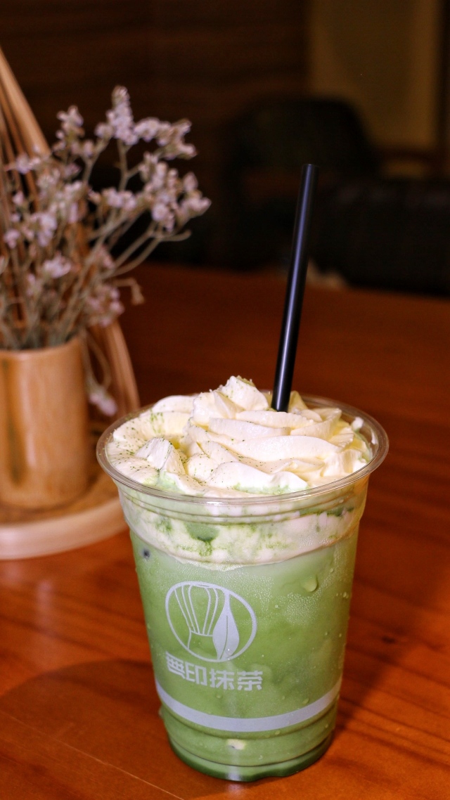 冠以宇治之名的无印抹茶,是整个成都夏日的清凉宝地