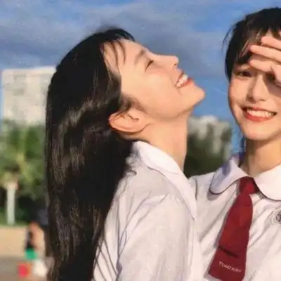 优质真人好看闺蜜头像六人组二人组